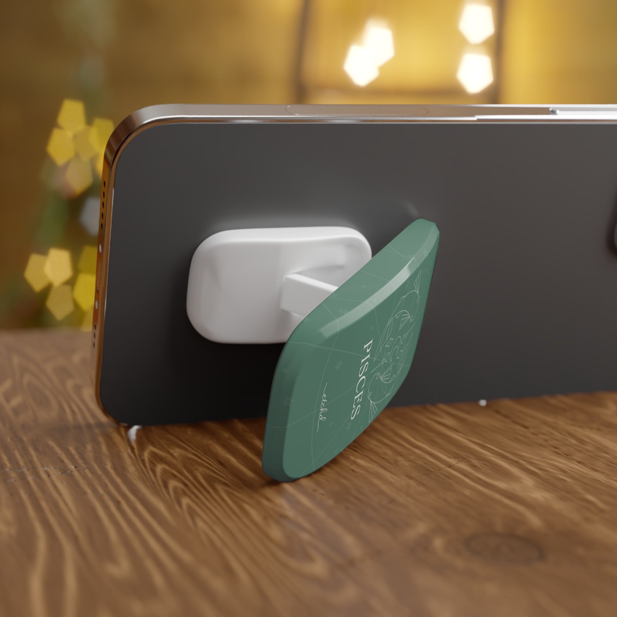 Pisces Click-On Phone Grip by etchd, view 3