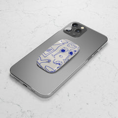Food Pattern Click-On Phone Grip by etchd, view 5