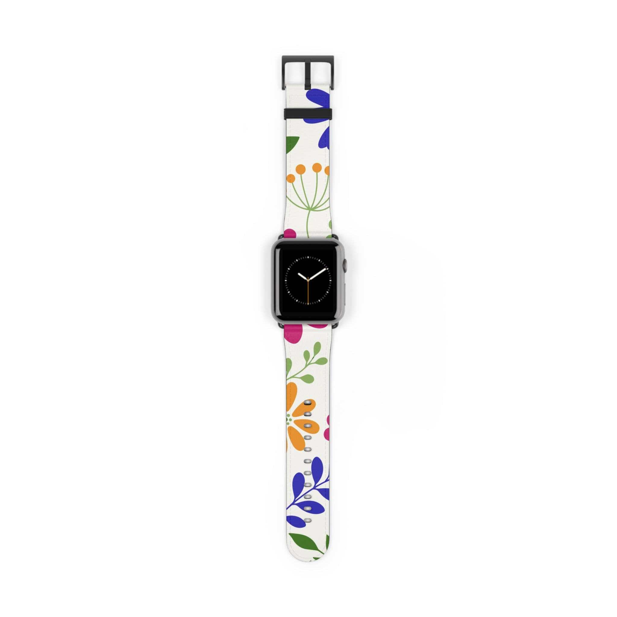 Funky Floral Smartwatch Strap by etchd, view 2