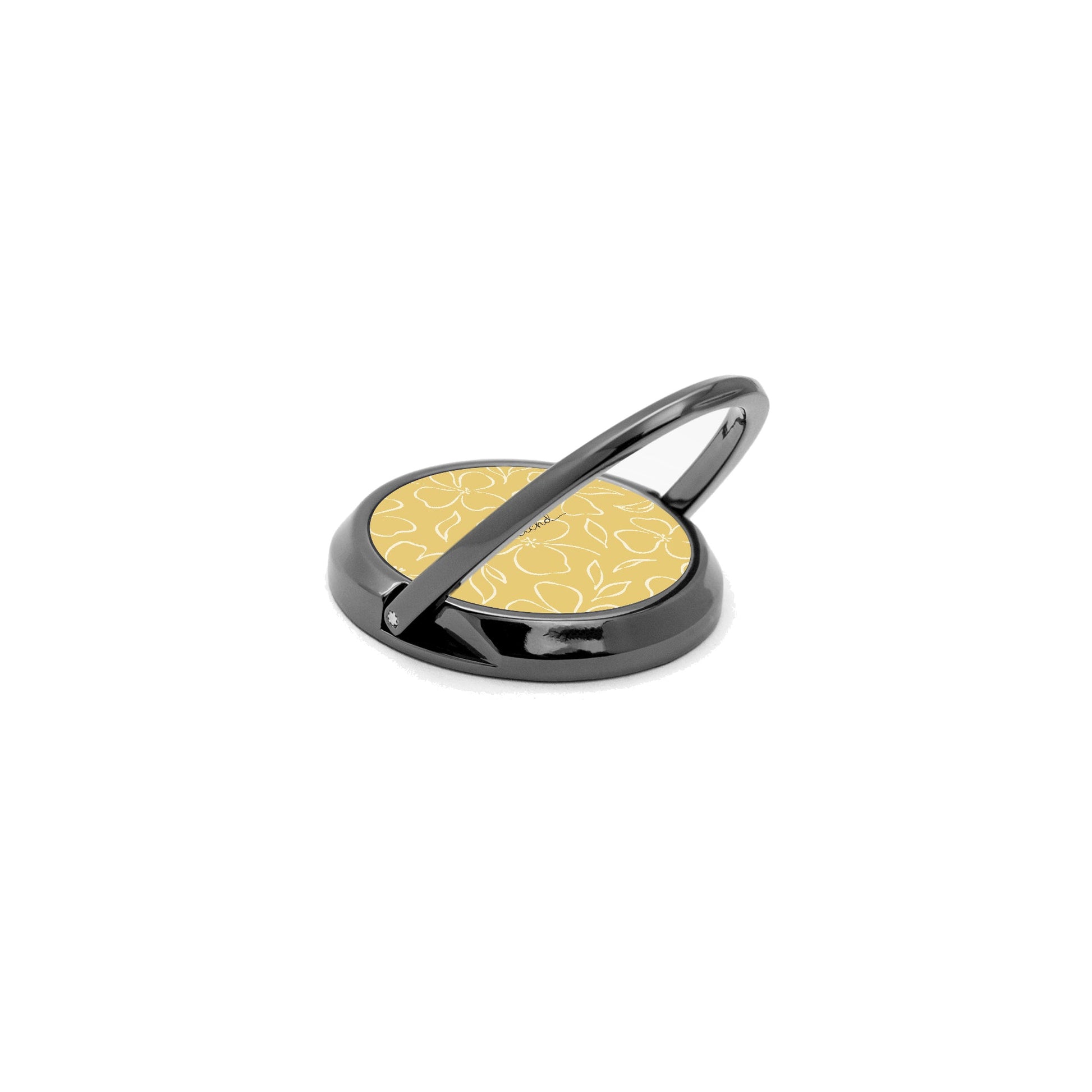 Butter & Cream Floral Phone Ring Holder by etchd, view 5