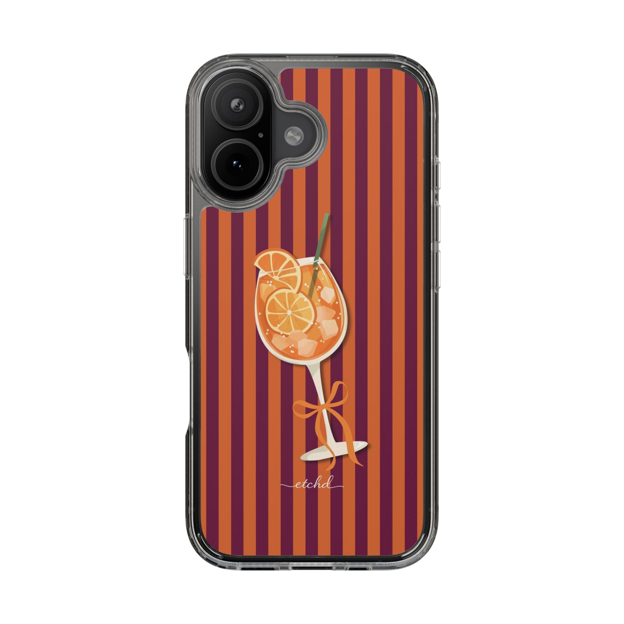 Summer Spritz Clear Phone Case by etchd, view 24
