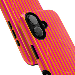 Pink And Orange Magnetic Phone Case by etchd, view 87
