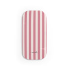 Blush & Cream Striped Anello clip per telefono