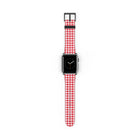 Cherry & White Gingham Cinturino per smartwatch