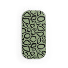 Abstract Print Sage Click-On Phone Grip