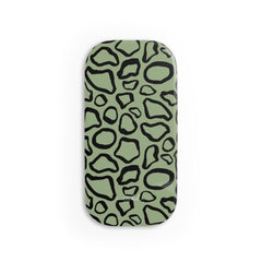 Abstract Print Sage Click-On Phone Grip by etchd