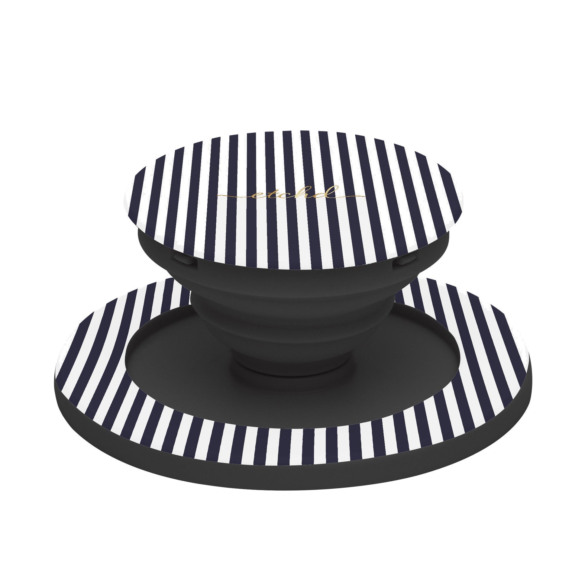 Navy And White Phone Grip And Stand by etchd, view 6