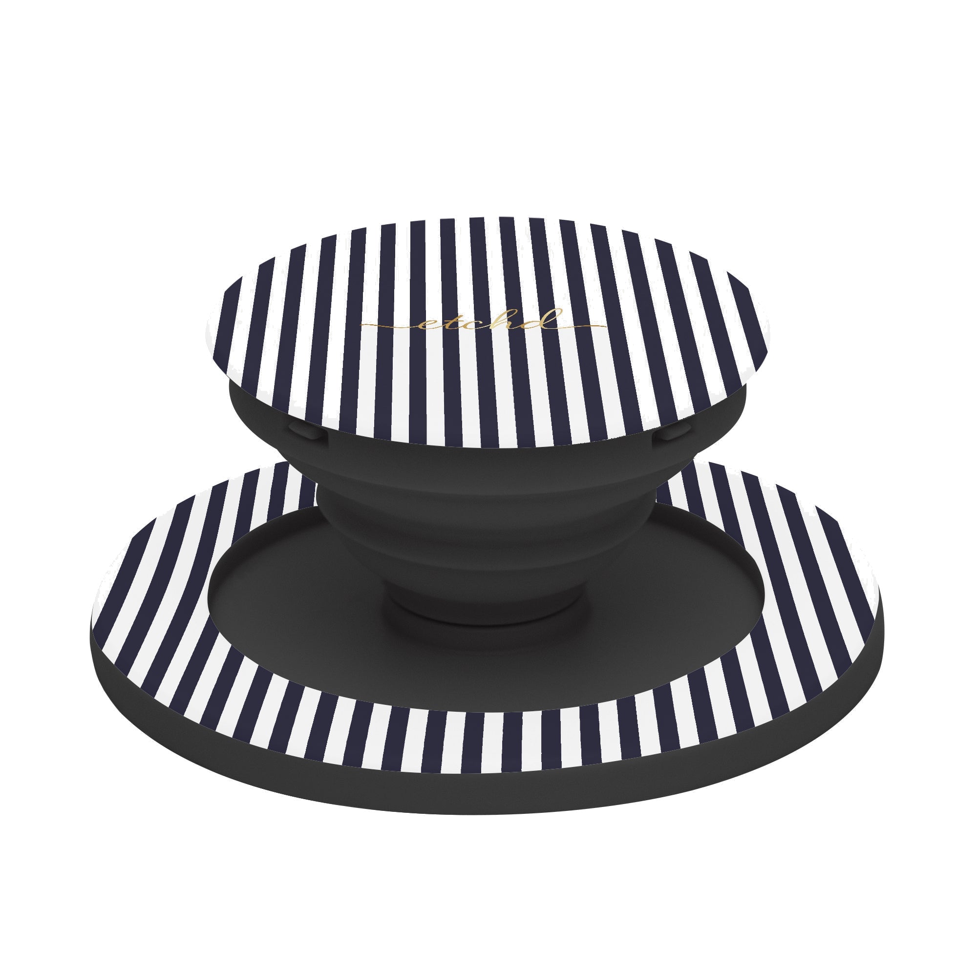 Navy And White Phone Grip And Stand by etchd, view 6
