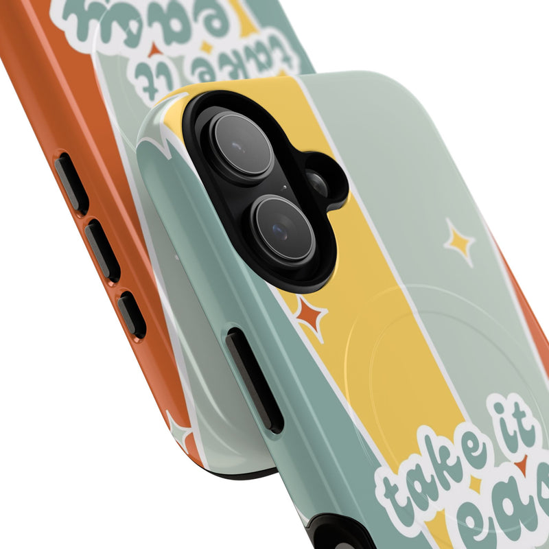 Take It Easy Magnetic Phone Case by etchd, view 63
