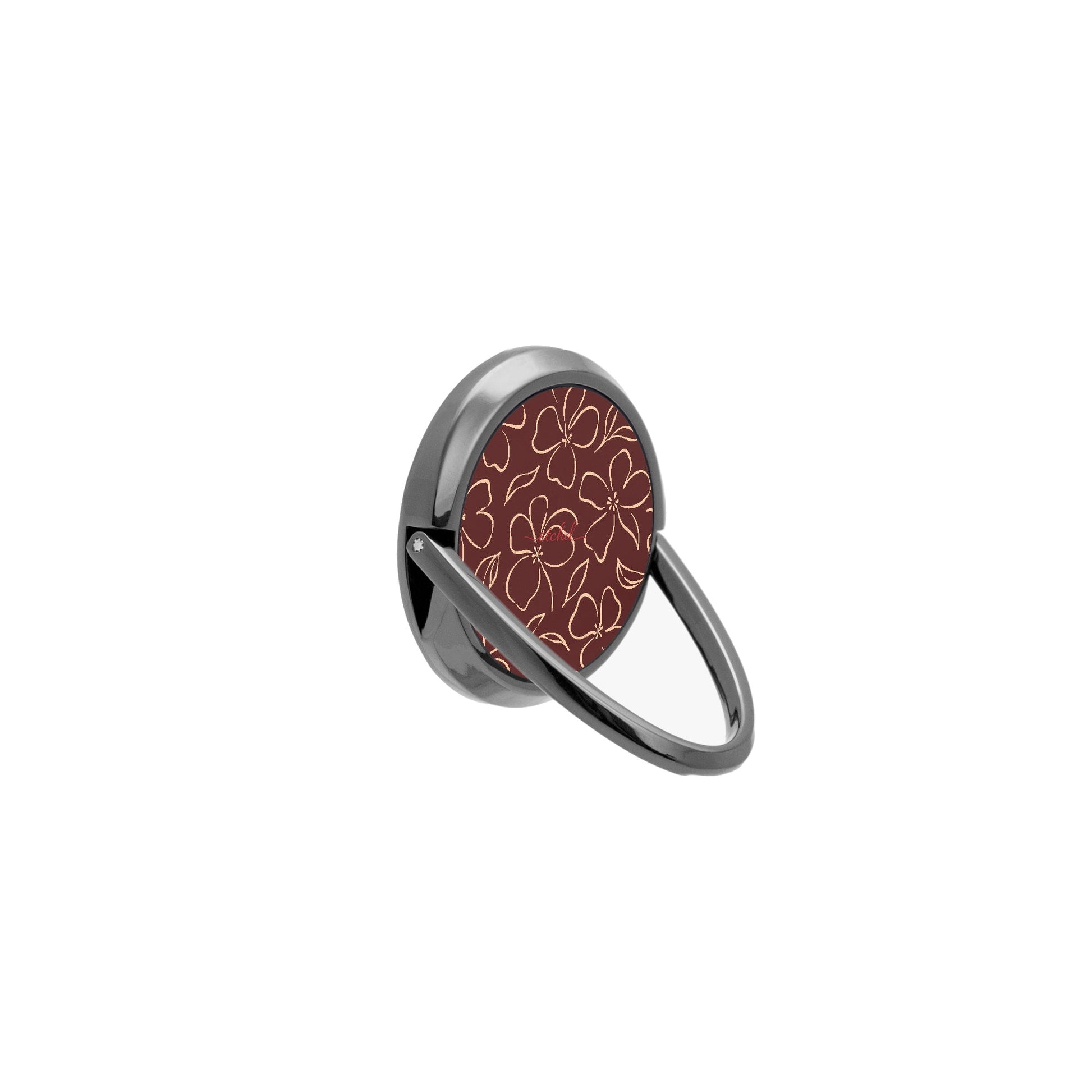Cherry & Peach Floral Phone Ring Holder by etchd, view 8