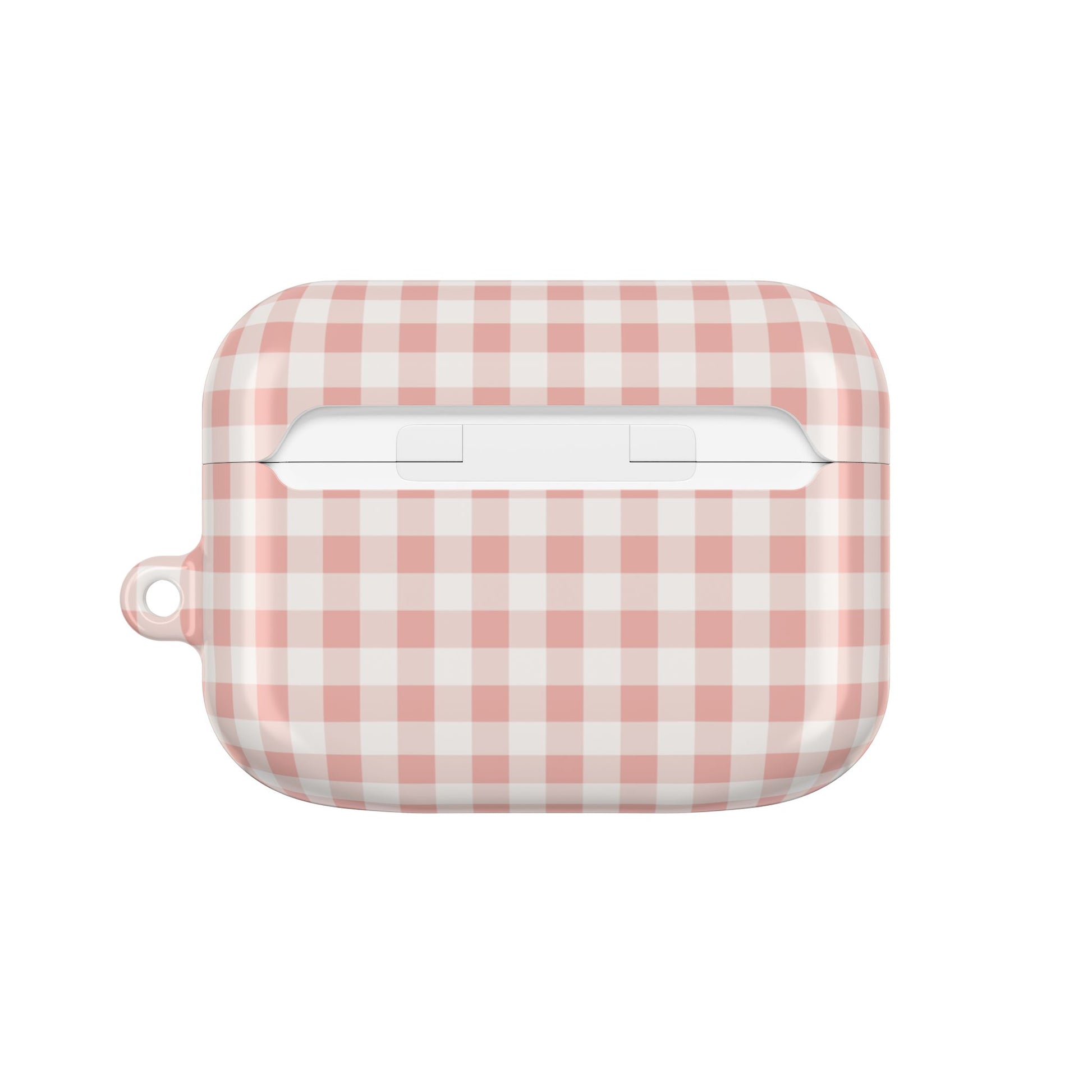 Blush & White Gingham AirPod Case by etchd, view 7