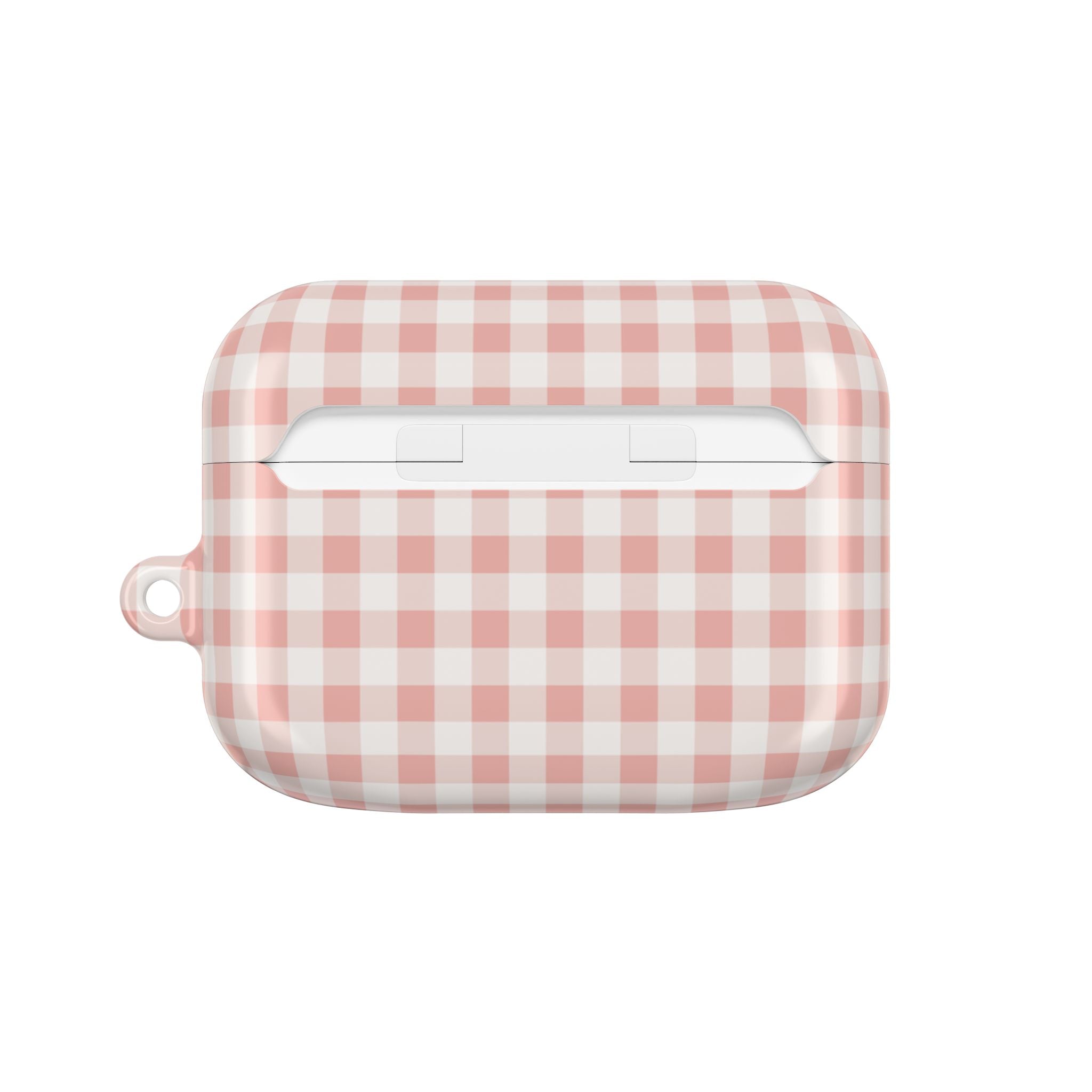 Blush & White Gingham AirPod Case by etchd, view 7
