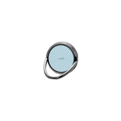 Blue White Polka Dot Phone Ring Holder by etchd
