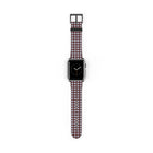 Blue & Cherry Gingham Cinturino per smartwatch