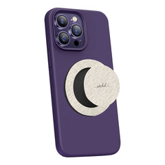 Beige Zebra Phone Grip And Stand by etchd, view 4