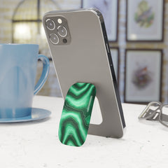 Emerald Click-On Phone Grip by etchd, view 3