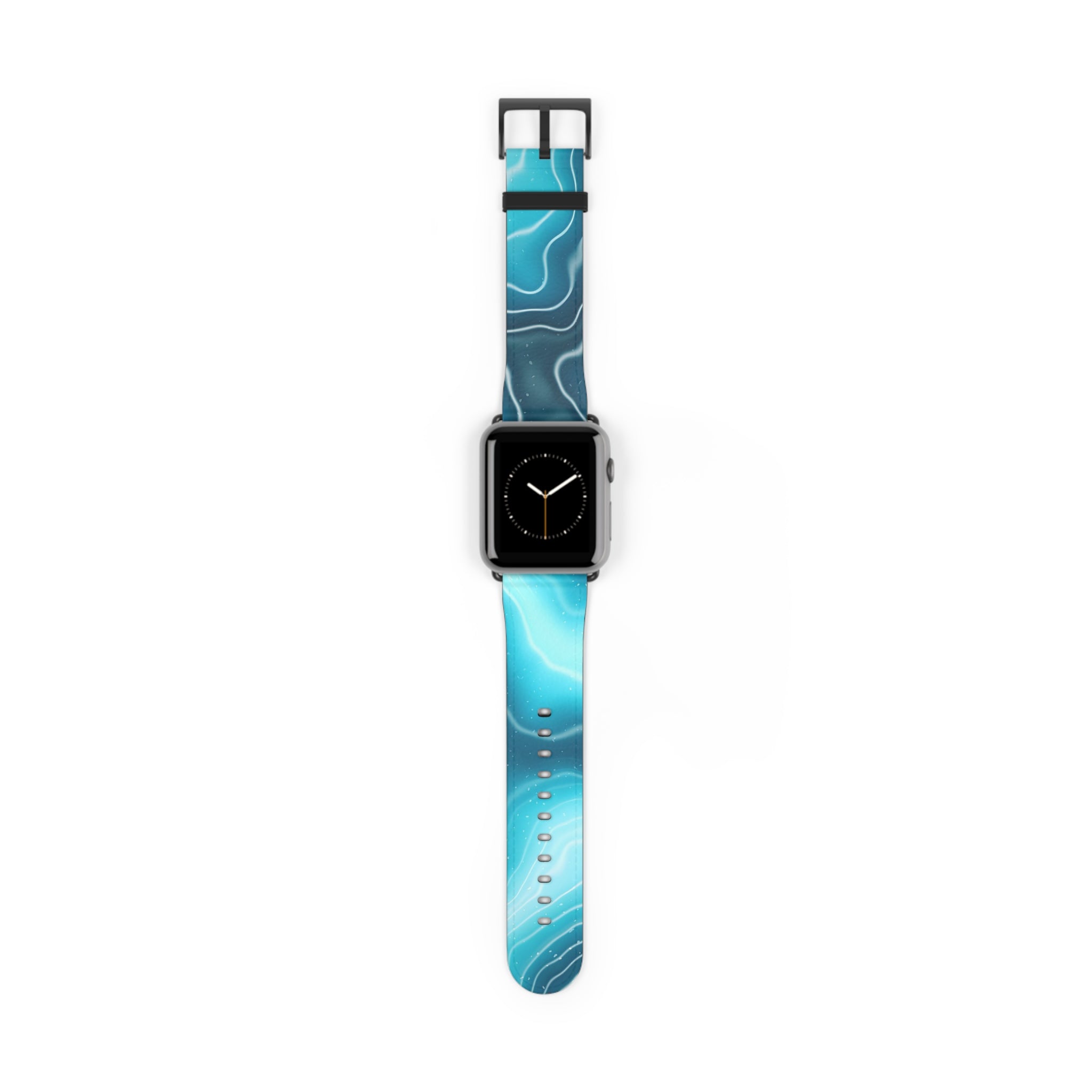 Aquamarine Smartwatch Strap by etchd, view 2