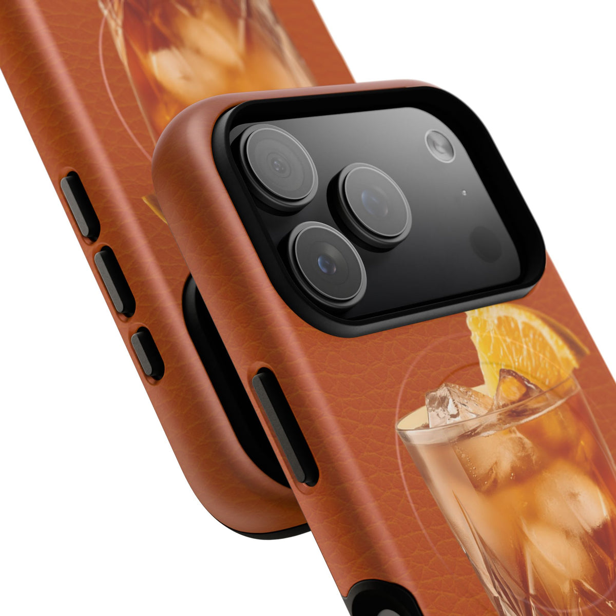Whiskey Sour Magnetic Phone Case by etchd, view 100