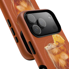 Whiskey Sour Magnetic Phone Case by etchd, view 100