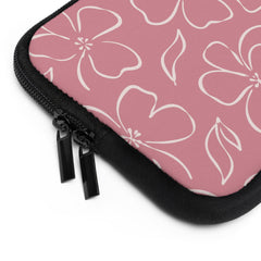 Blush & Cream Floral Laptop Sleeve by etchd, view 12
