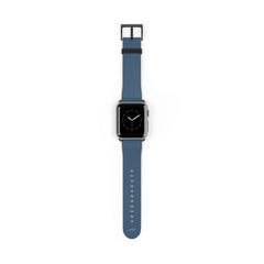 Espresso And Cerulean Diagonal Smartwatch Strap by etchd