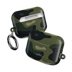 Green Camo AirPod Case by etchd, view 10