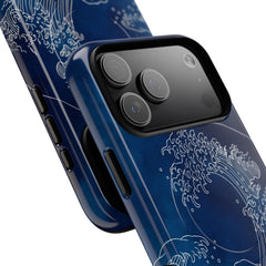 Ocean Wave Magnetic Phone Case by etchd, view 70
