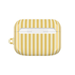 Butter & Cream Striped AirPod Case by etchd, view 7