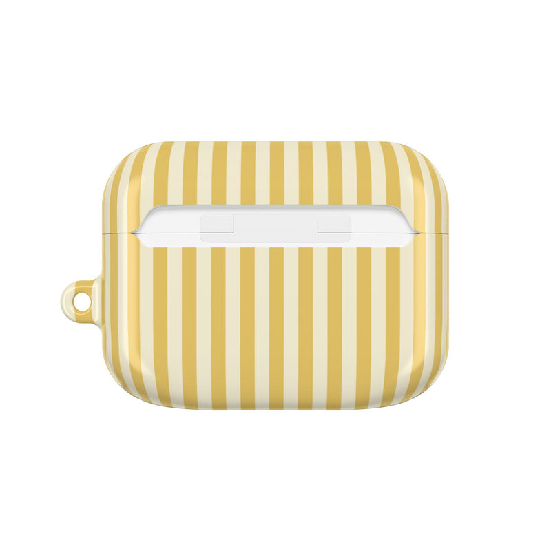 Butter & Cream Striped AirPod Case by etchd, view 7