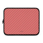 Poppy & Blush Striped Diagonal Laptop Sleeve