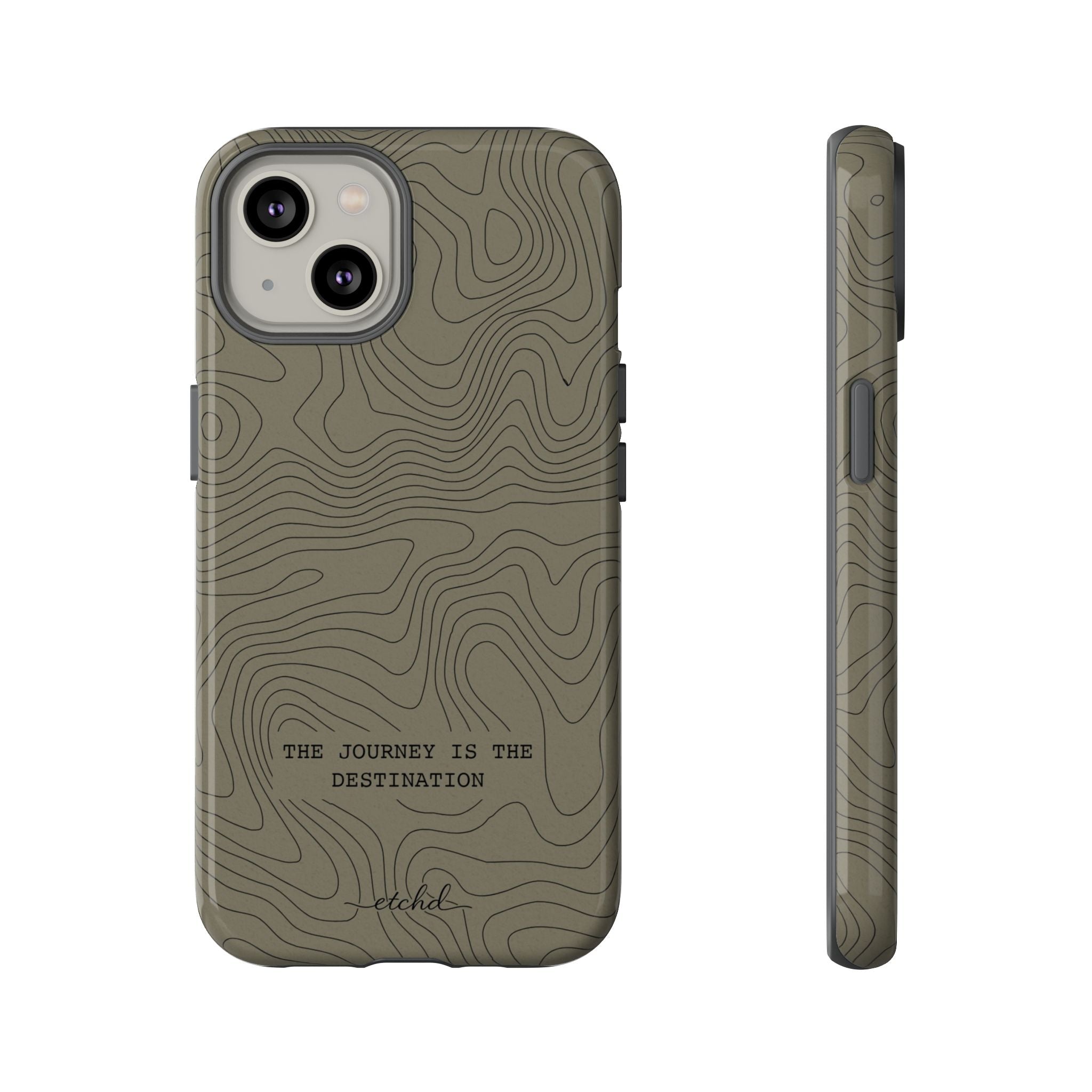 Journey Phone Case by etchd, view 2