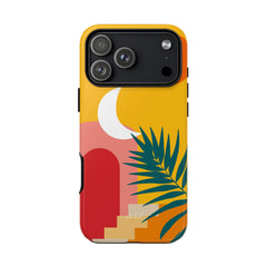 Tropical Sunset Phone Case by etchd, view 30
