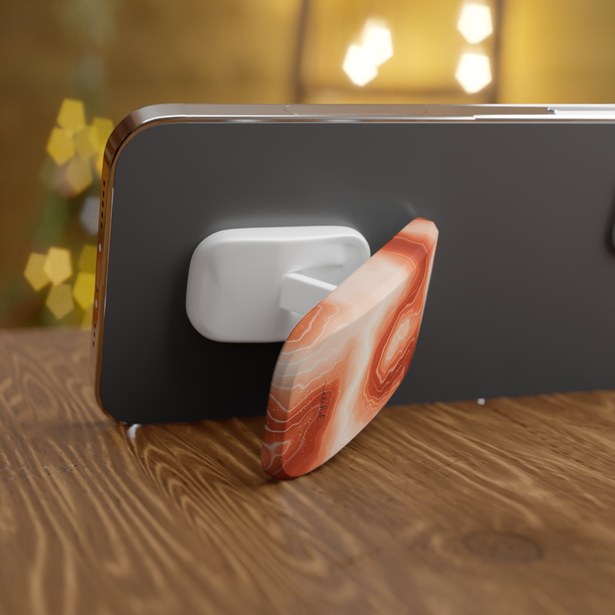 Coral Reef Click-On Phone Grip by etchd, view 7
