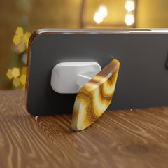 Citrine Click-On Phone Grip by etchd, view 4