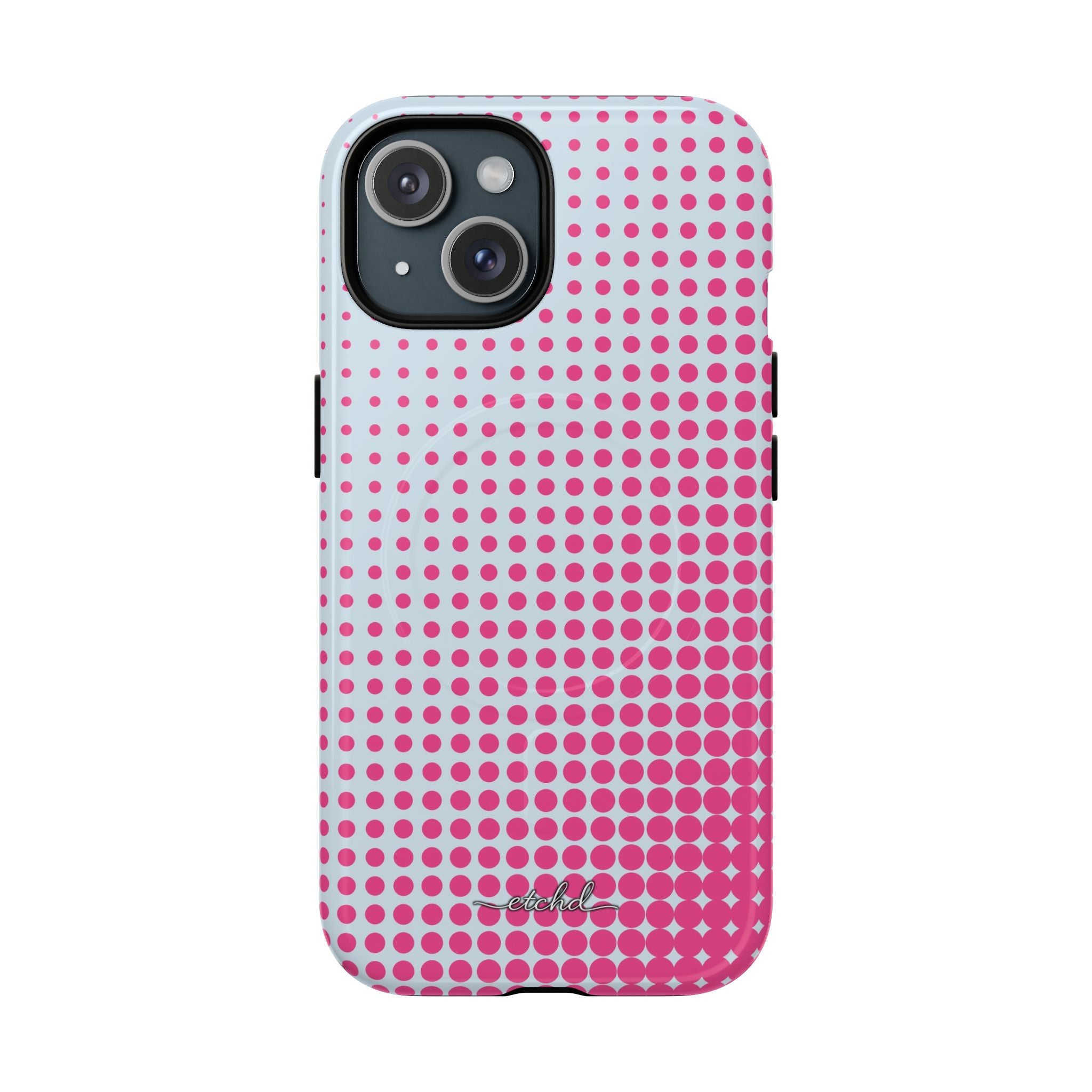 Bubblegum Halftone Coque Téléphone Magnétique