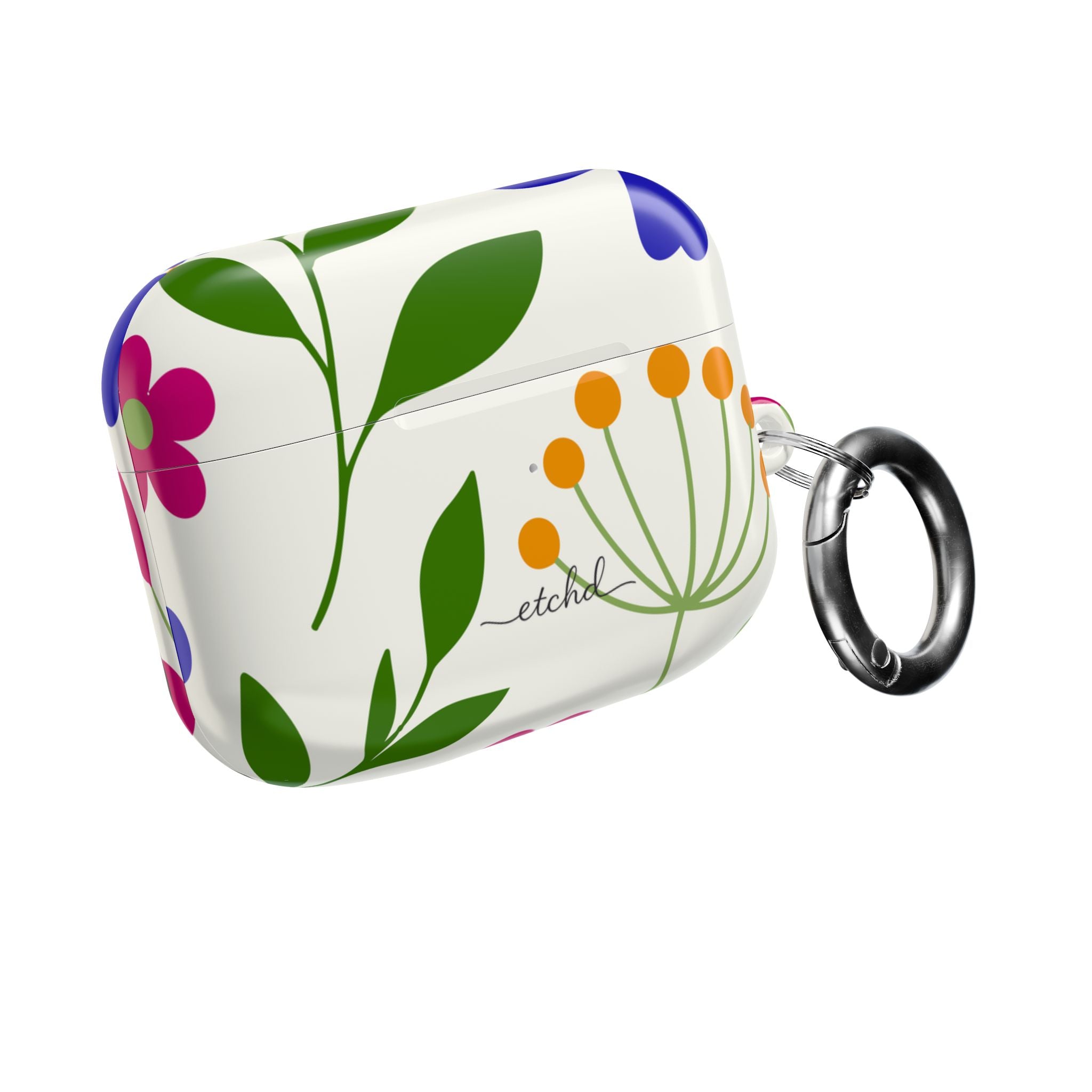 Funky Floral AirPod Case by etchd, view 8