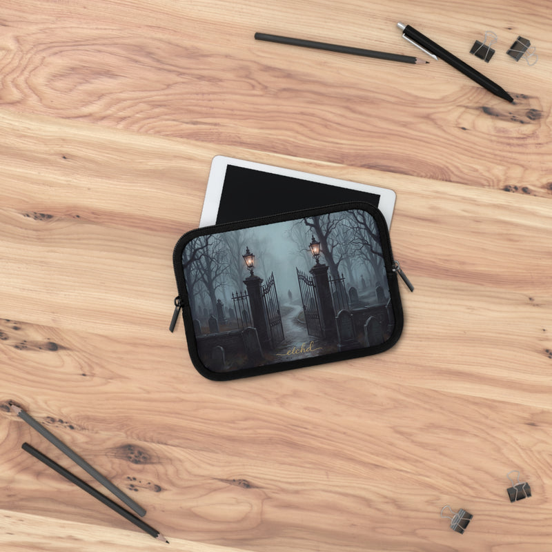 Lantern Gate Laptop Sleeve by etchd, view 14