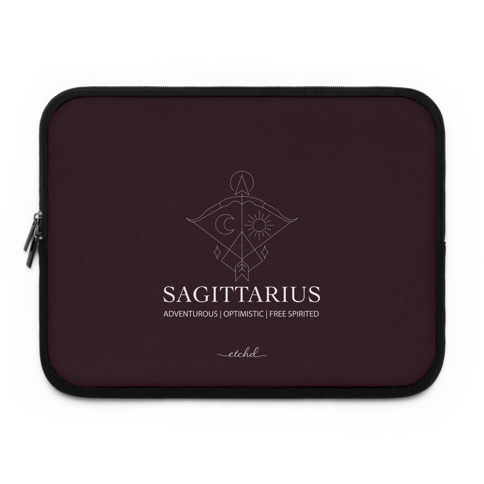 Sagittarius Laptop Sleeve by etchd