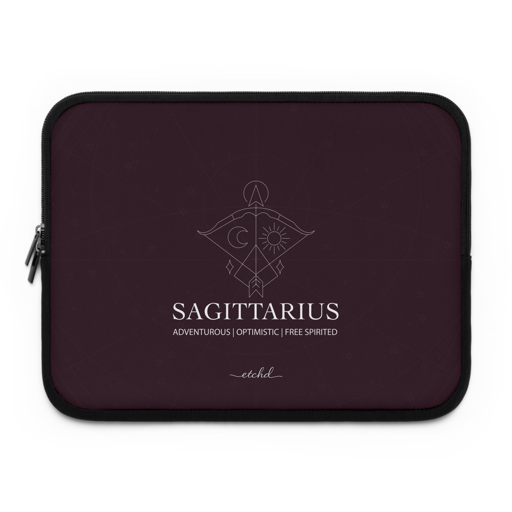 Sagittarius Laptop Sleeve by etchd