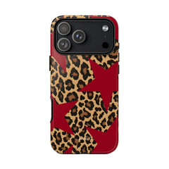 Leopard & Red Stars Phone Case by etchd, view 59