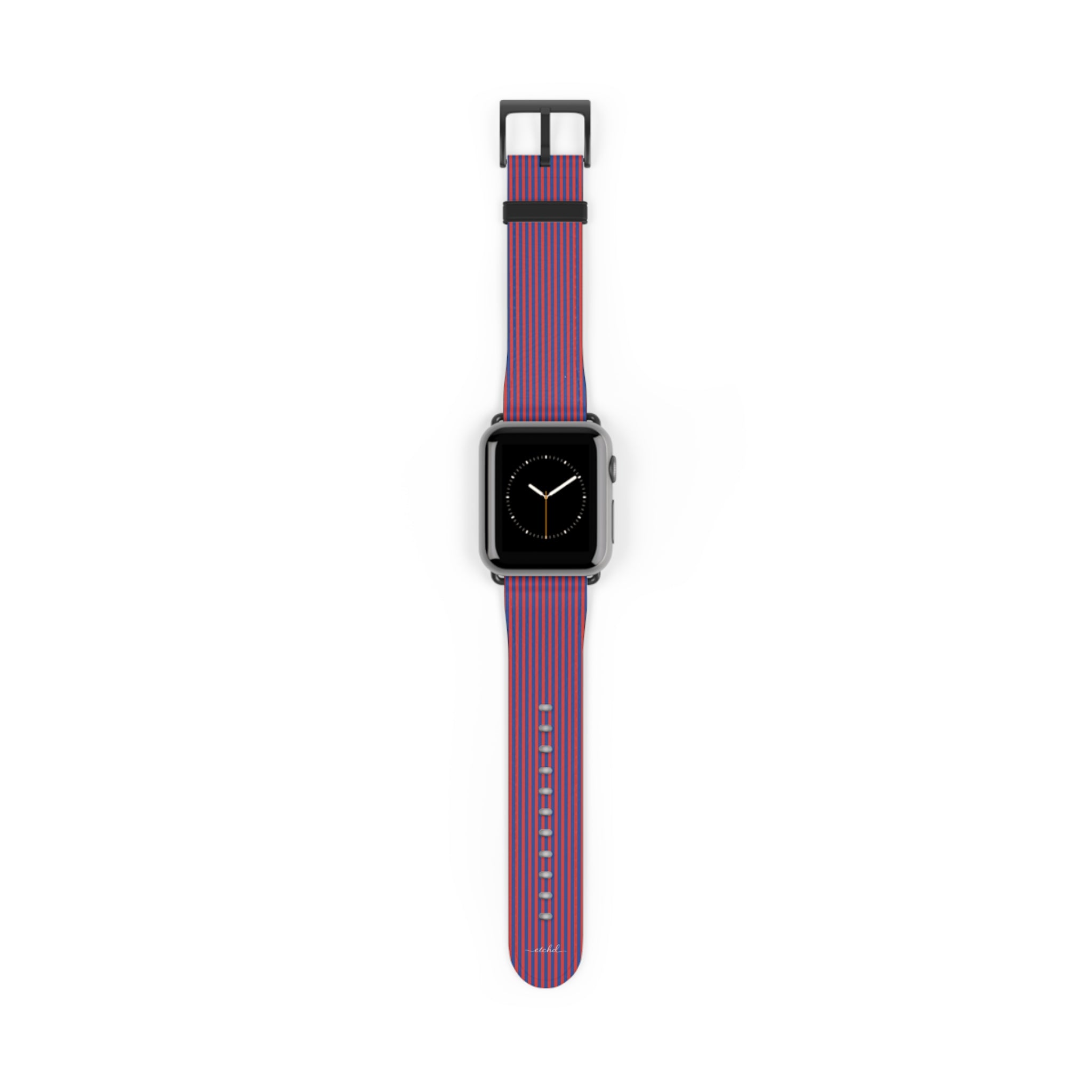 Cobalt And Poppy Smartwatch Strap by etchd