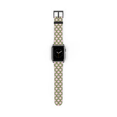 Pink And Green Polka Dot Smartwatch Strap by etchd