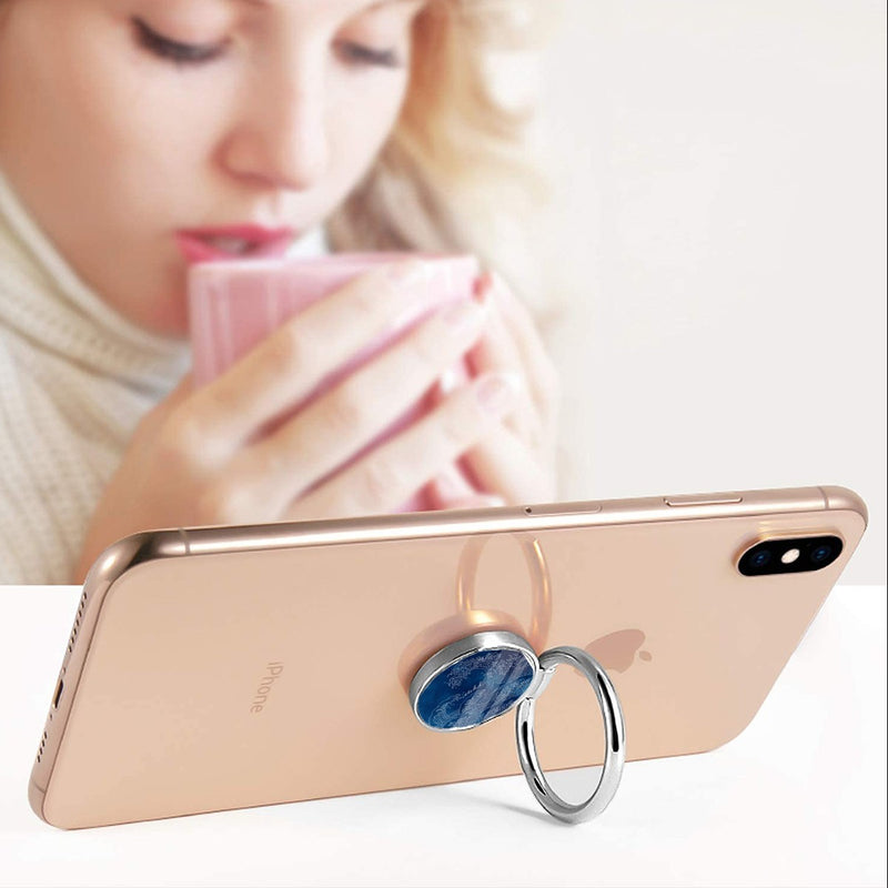 Ocean Wave Flache Ring Handyhalterung-zoom-