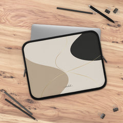 Neutral Curves Laptop Sleeve by etchd, view 5