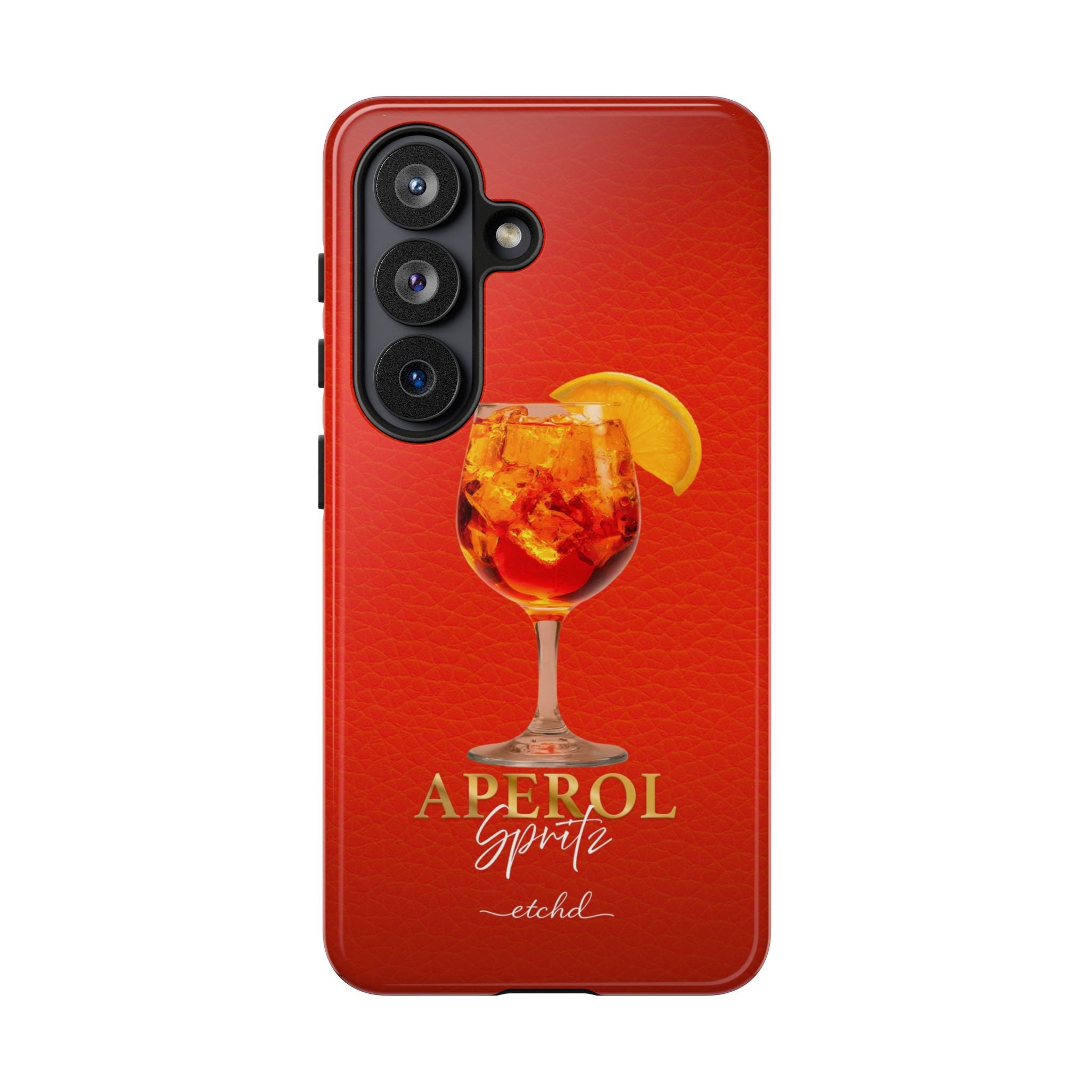 Aperol Spritz v2 Phone Case by etchd, view 61