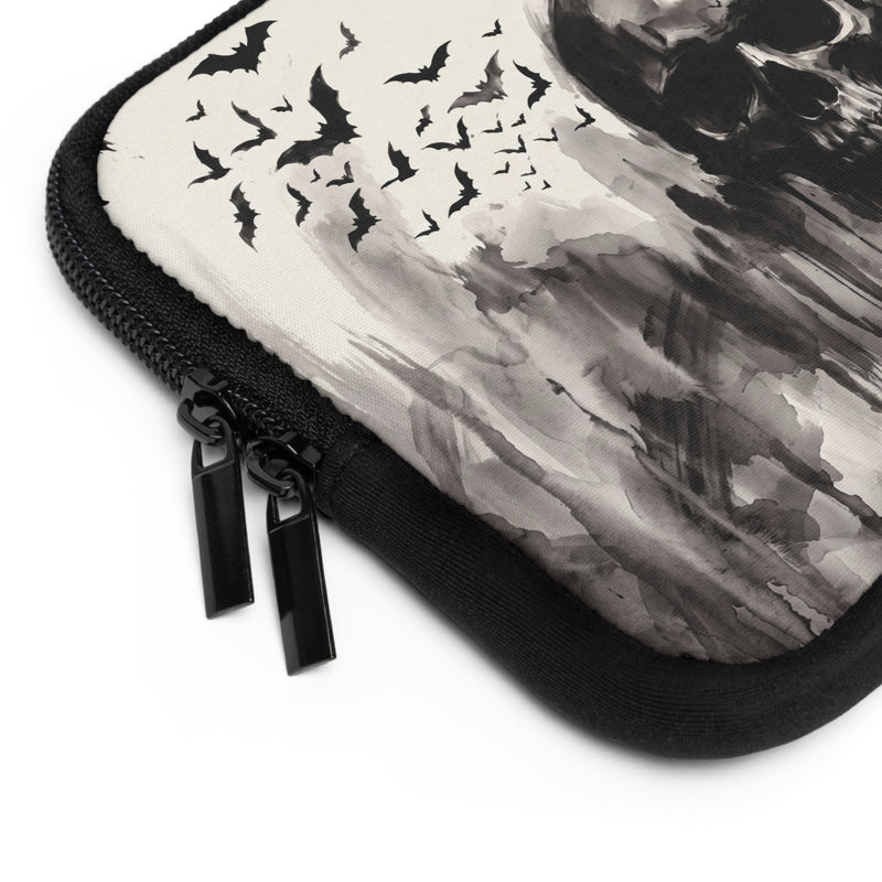 Ink Skull Laptop Sleeve by etchd, view 12