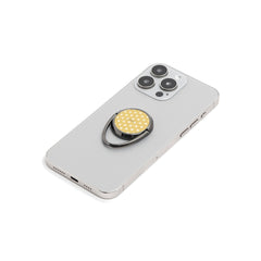Cream & Butter Polka Dot Phone Ring Holder by etchd, view 6