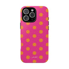 Orange & Pink Polka Dot Phone Case