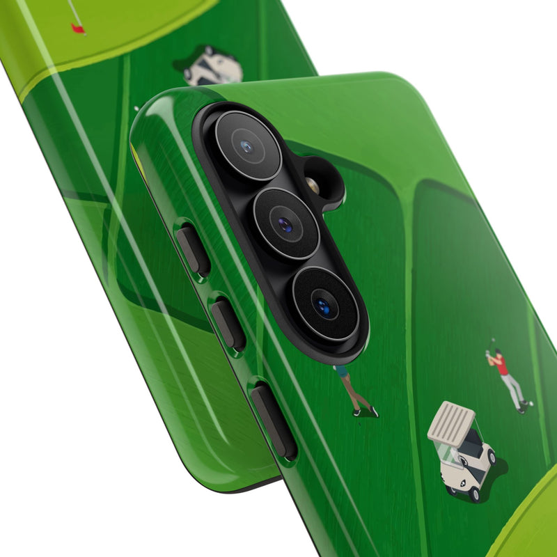 Golfers Phone Case by etchd, view 219