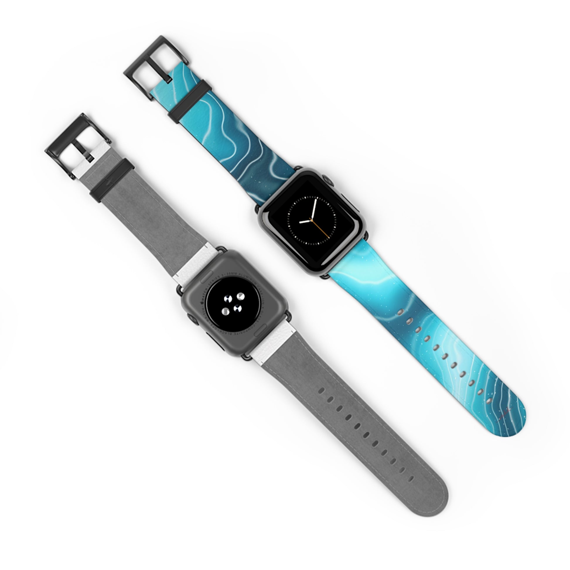 Aquamarine Smartwatch Strap by etchd, view 10